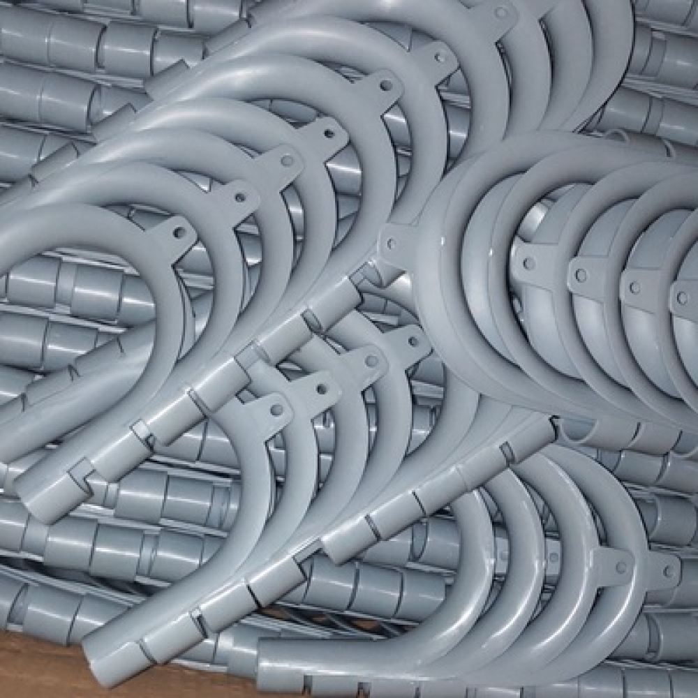 Overflow Pipe Clip - Waschmaschinen-Schlauchhalterung, U-förmiger Halter, Spülen-Ablaufrohrhalter, langlebige Kunststoff-Auslass-Befestigungsclip,