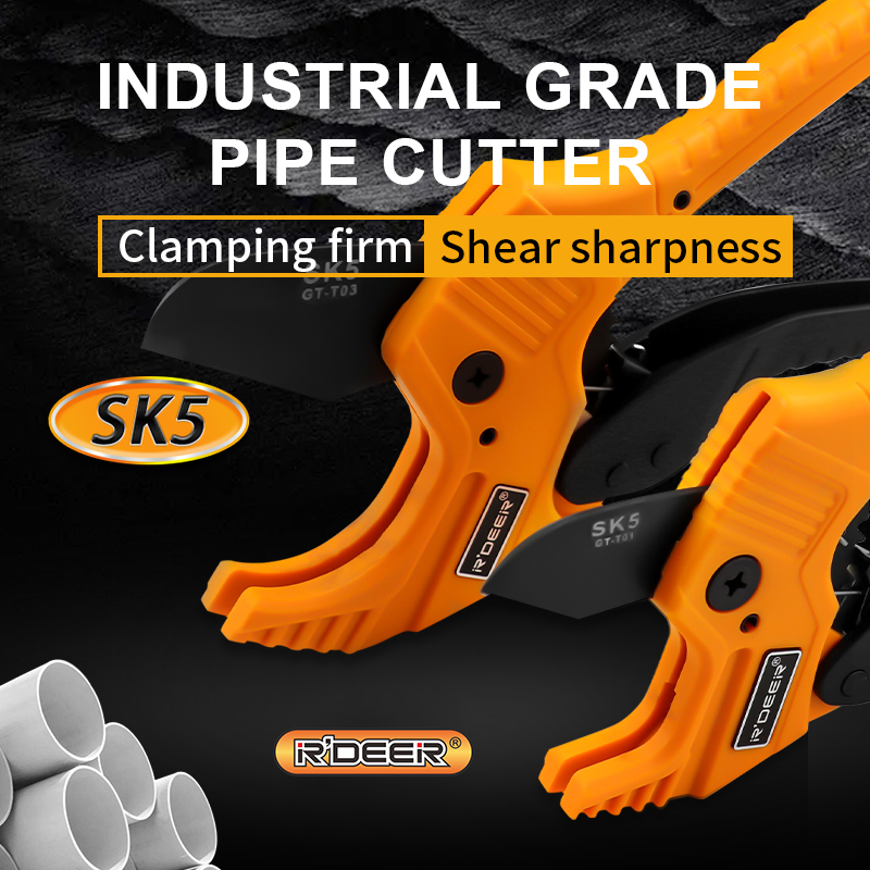 Pipe Cutter Ratchet - R’DEER SK5 Ratschenrohrschneider 42mm 64mm PVC/PU/PP/PE