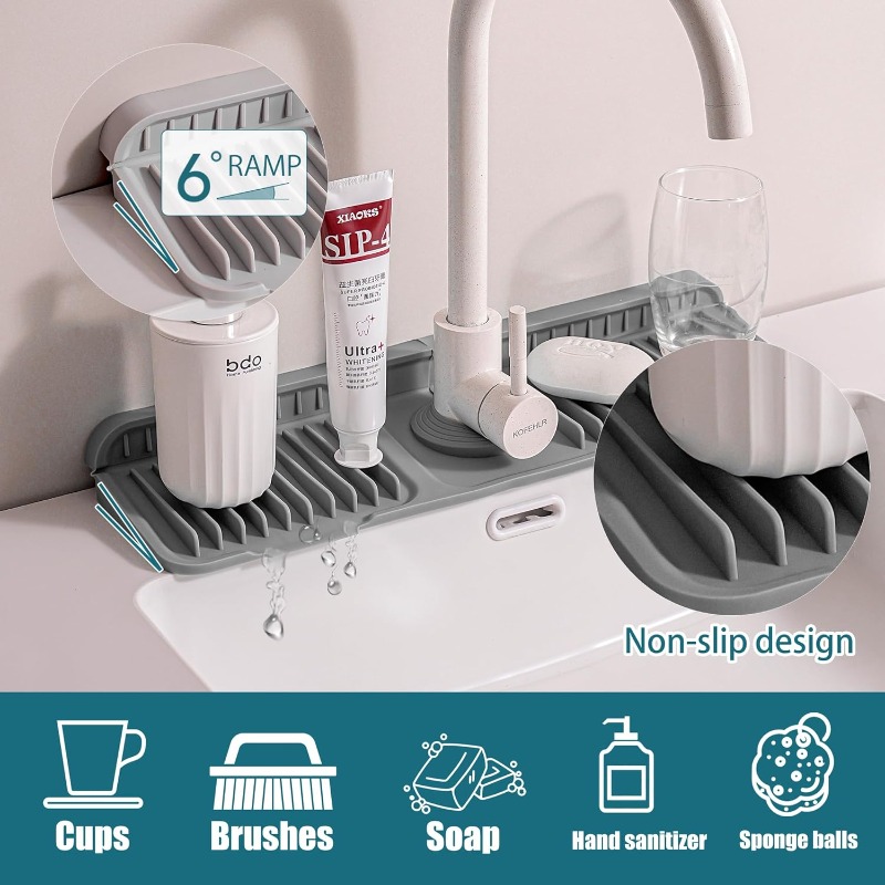 Küchen-Silikon-Wasserhahn-Spri – Silicone Tap Washer Bewertung und Preis
