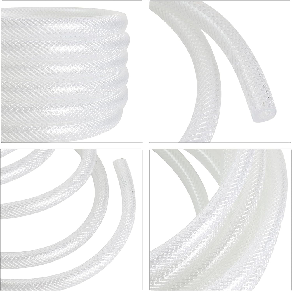 1 m geflochtener, durchsichtig – Flexible Hose Braided Bewertung und Preis