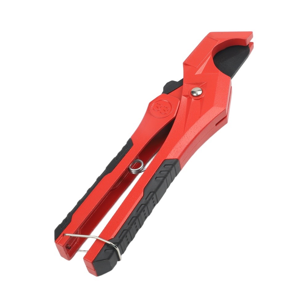 Rote PPR-Rohrschere aus Alumin – Pipe Cutter Ratchet Bewertung und Preis