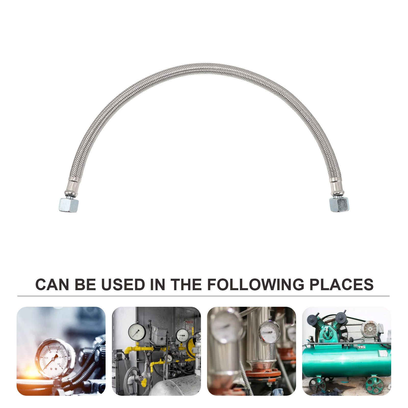 Edelstahl-Geflechtschlauch für – Flexible Hose Braided Bewertung und Preis