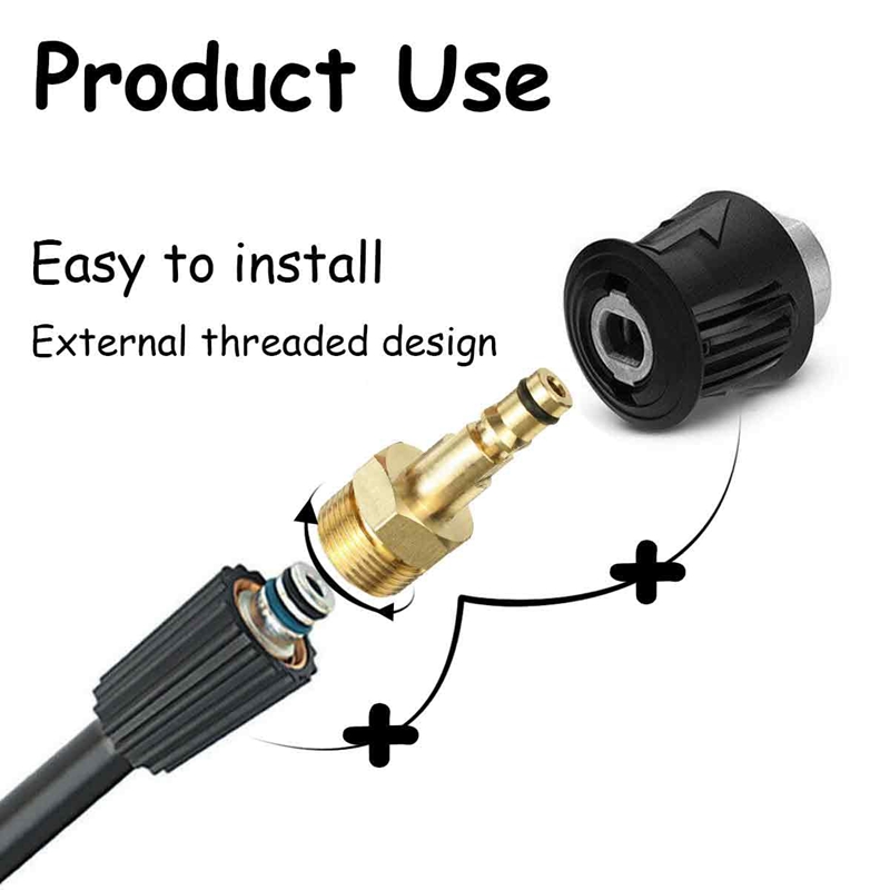 Hochdruckreiniger-Adapter, M22 – Compression Fitting Brass Bewertung und Preis